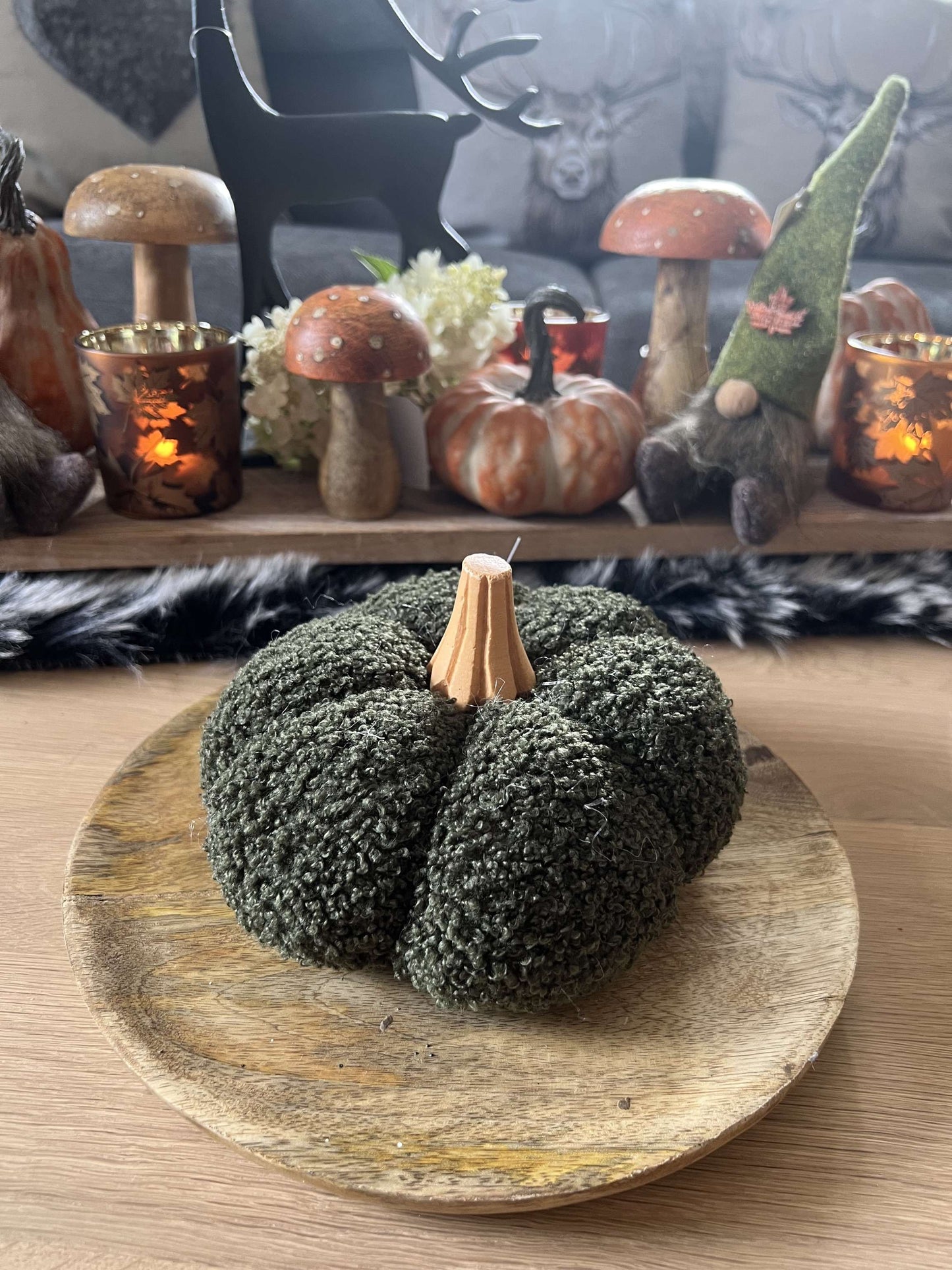 Plüschkürbis