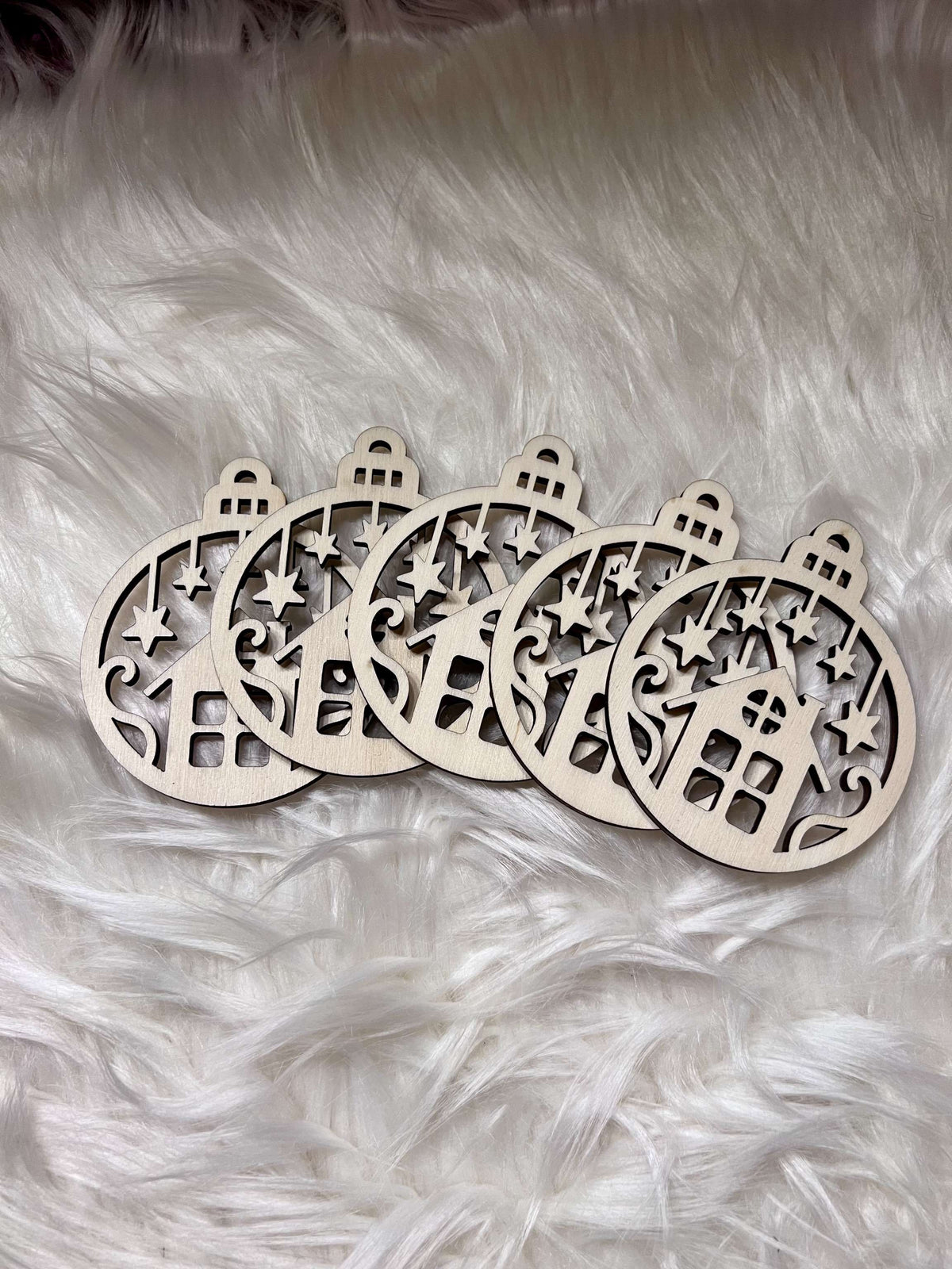 Weihnachtsanhänger "Haus"