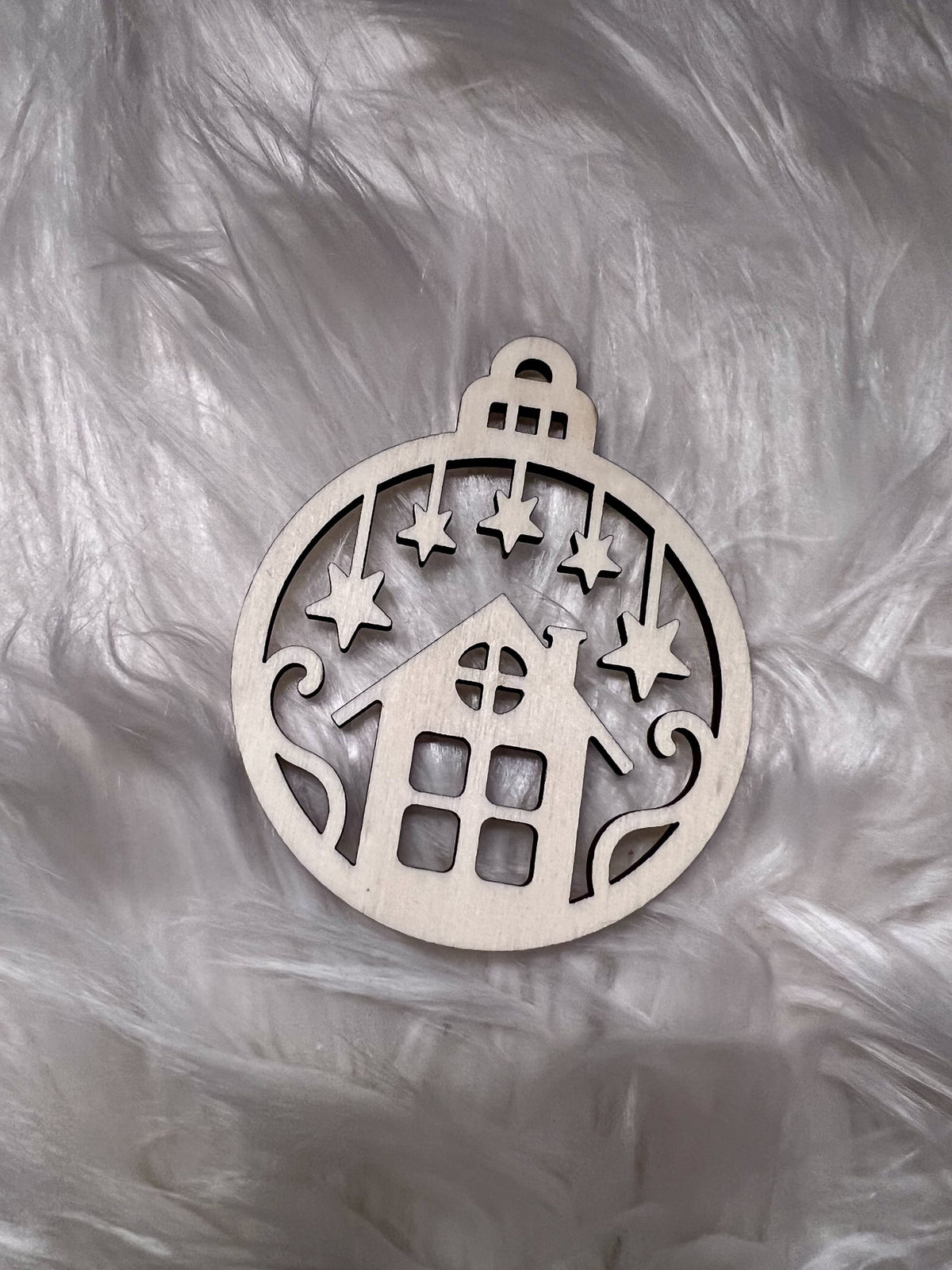 Weihnachtsanhänger "Haus"