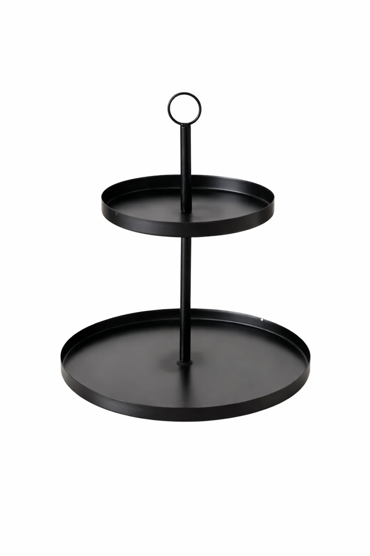 Etagere aus Metall schwarz