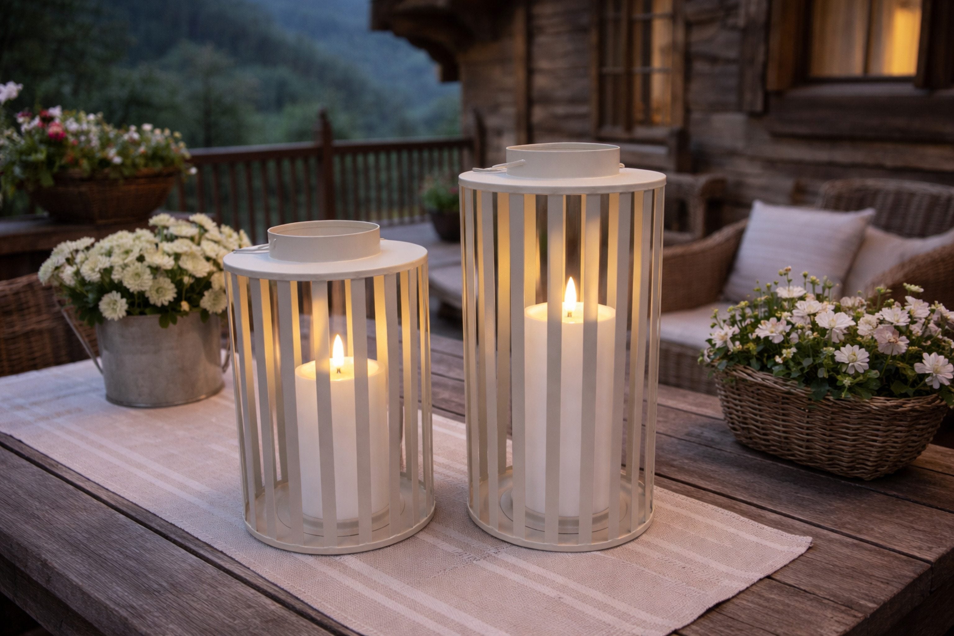 LED Laterne Outdoor