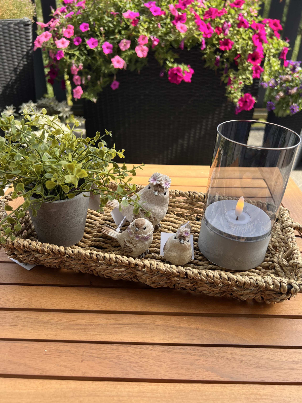 Tablett aus Seegras
