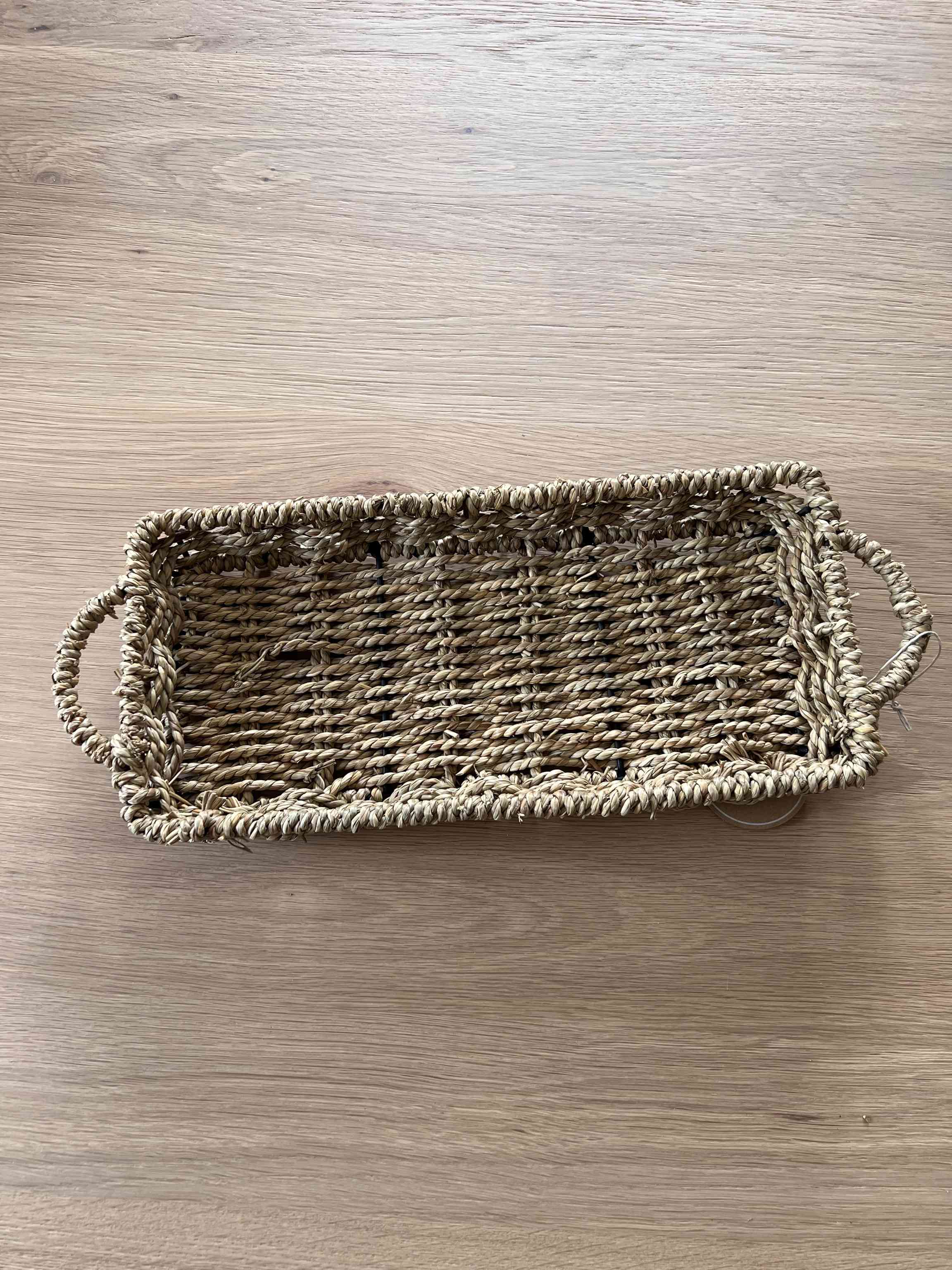 Tablett aus Seegras