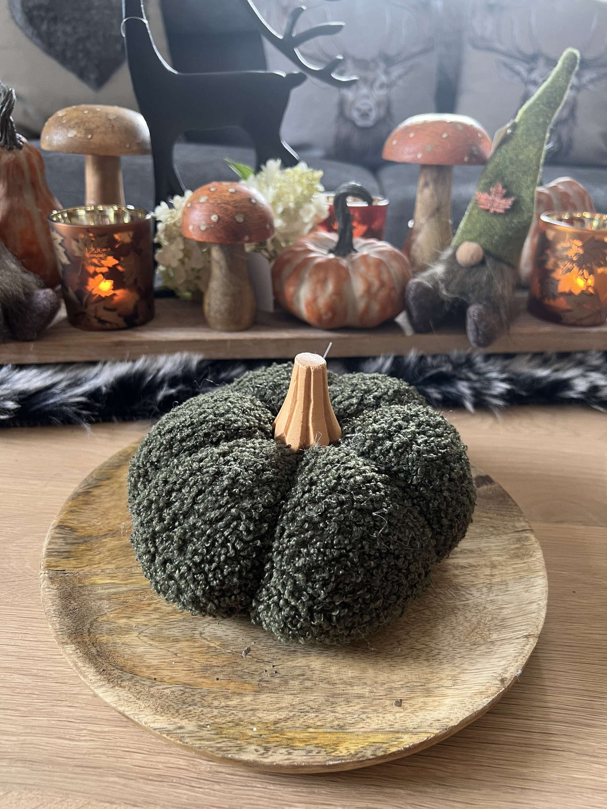 Plüschkürbis