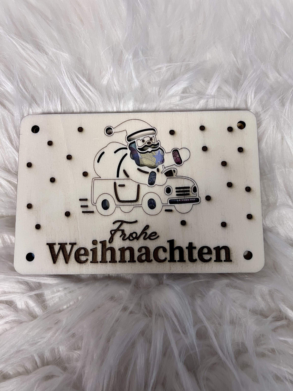Geldkarte "Weihnachtsmann"