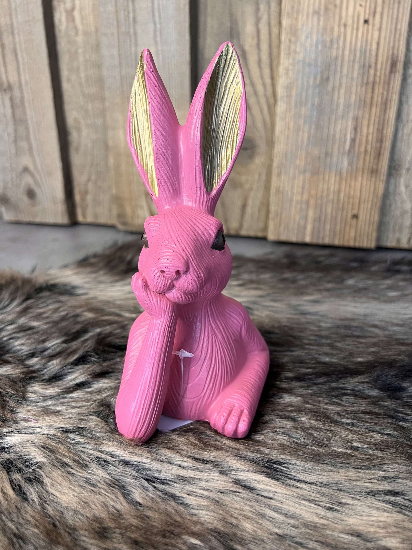 Hasenfigur aus Polyresin