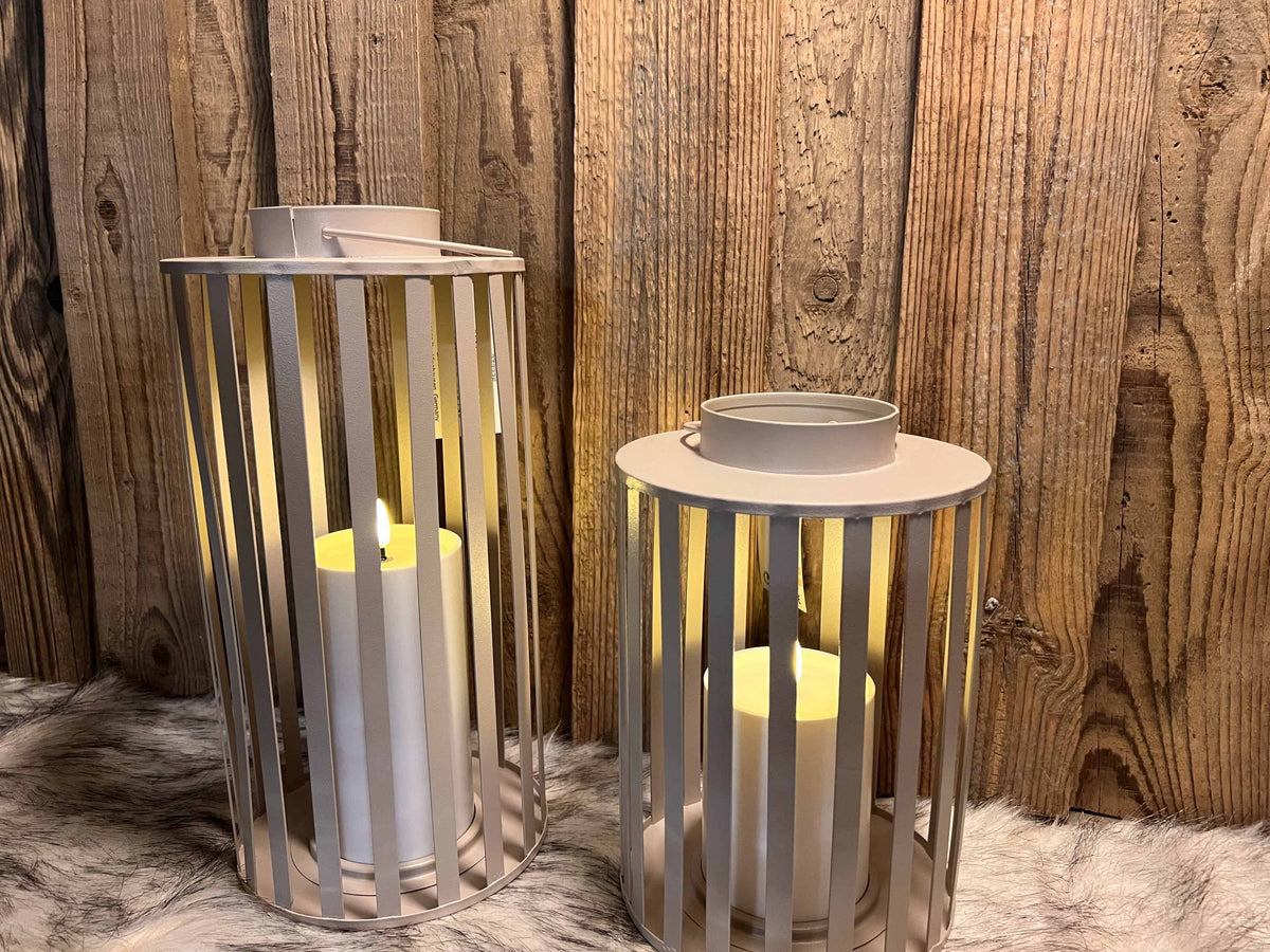 Sparset LED Laternen Outdoor Beige