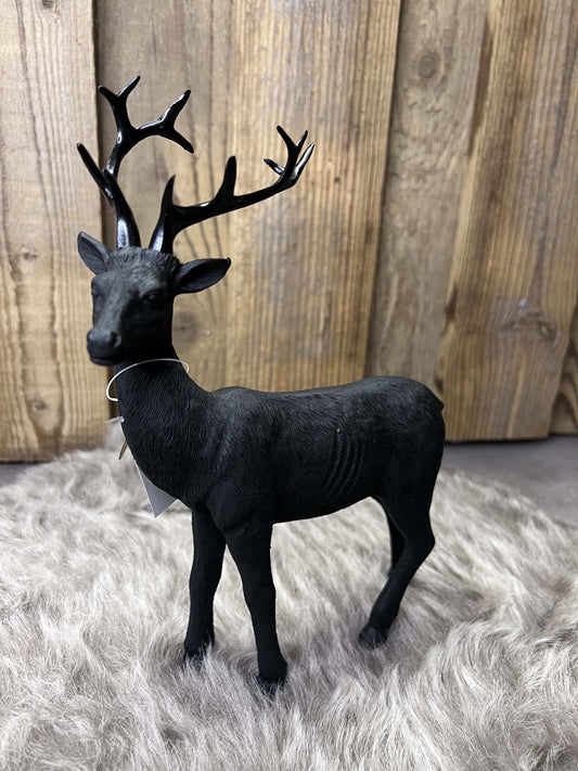 Hirschfigur schwarz