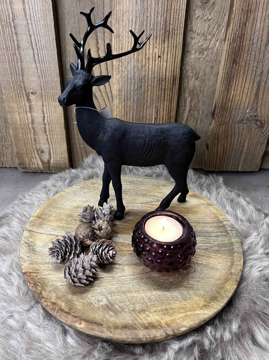 Dekoteller aus Mangoholz