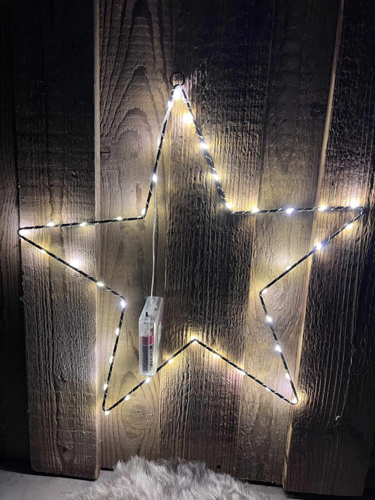 LED Stern schwarz Indoor